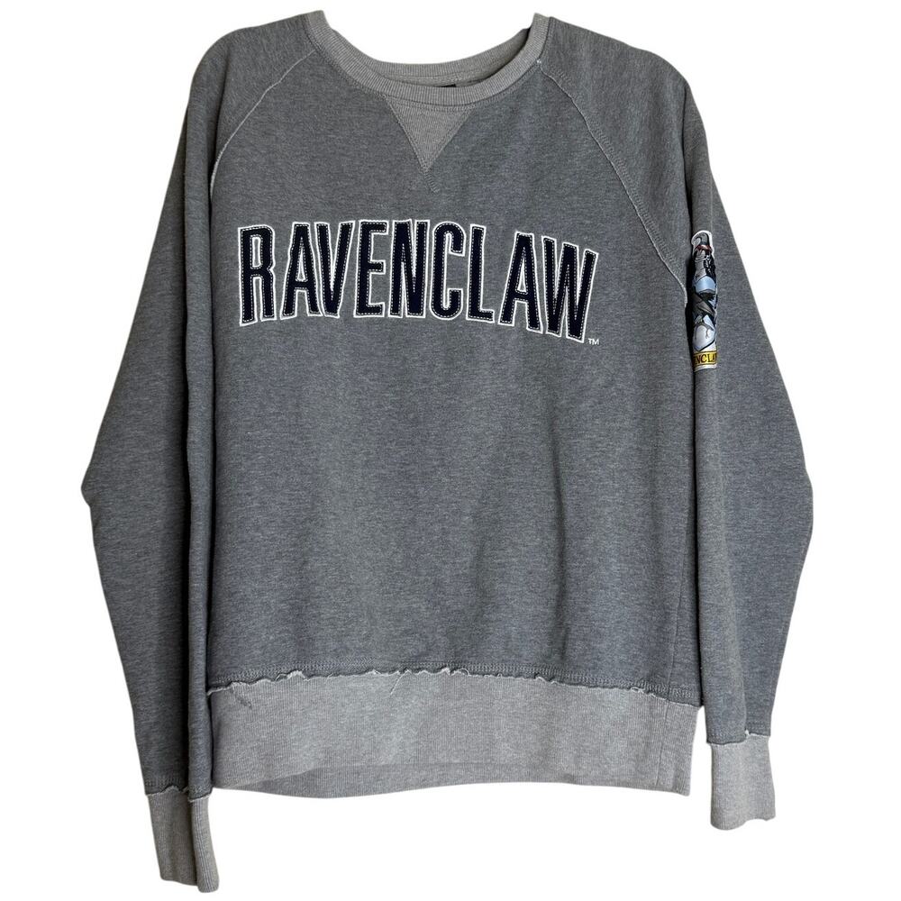 Universal Studios Wizard World of Harry Potter Sweatshirt Mens M Gray Ravenclaw